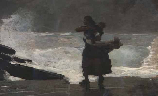 Winslow Homer The Gale (mk44) France oil painting art
